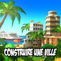 Sim ville sur île paradisiaque