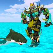Mech Robot Shark Transform - Robot Wars Transform icon