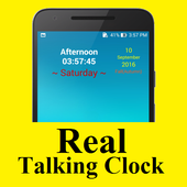 ikon Real Talking Alarm Clock
