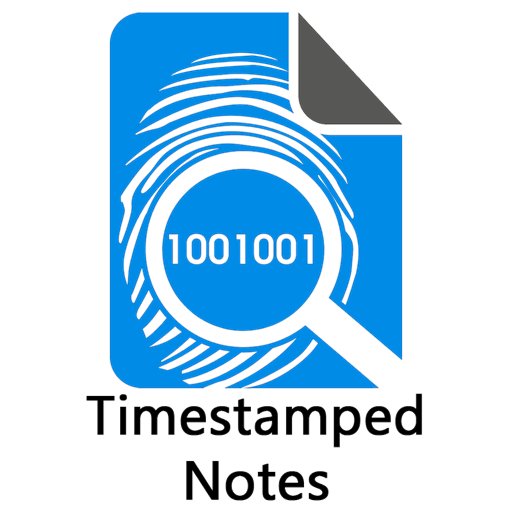 Timestamped Investigator Notes - Forensic Notes icon