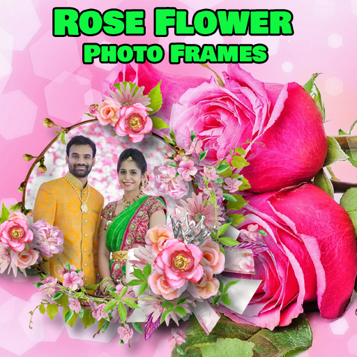 Rose Flower Photo Frames icon