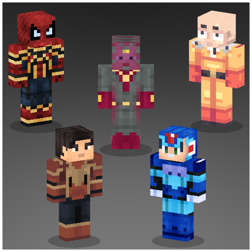 Super Hero Skins For Minecraft MCPE icon