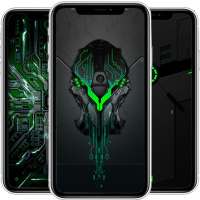 HD Wallpaper Black Green