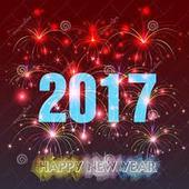 Happy New Year 2017 icon