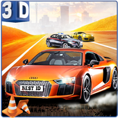 Speedy Racer Car Heavy Traffic Race 3D pro icon