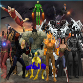 Hero of the War: Superheroes League icon