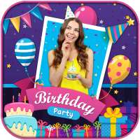 Birthday Photo Frame- Birthday Cake Song With Name