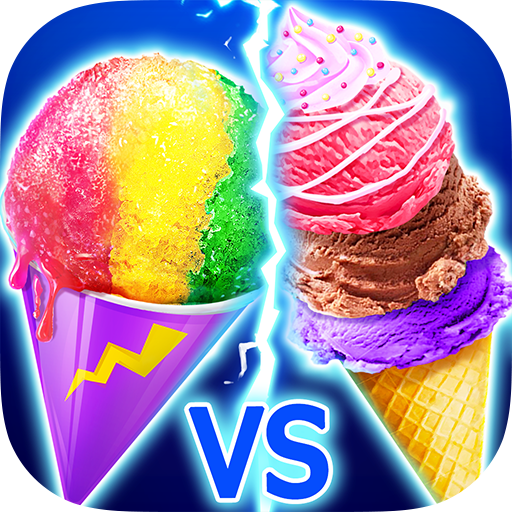Snow Cone VS Ice Cream - Summer Icy Dessert Battle icon