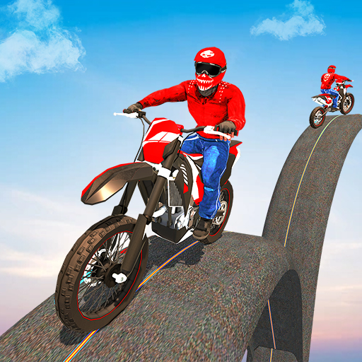 Motorcycle racing Stunt : Bike Stunt free game icon