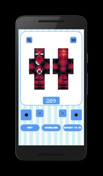 Heroes Skins for Minecraft PE screenshot 2
