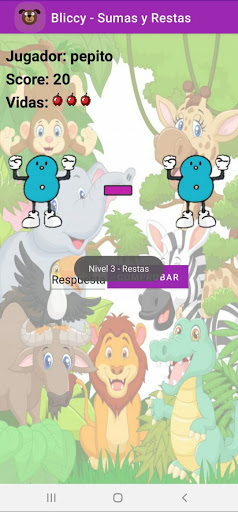 Bliccy: Sumas y Restas स्क्रीनशॉट 4