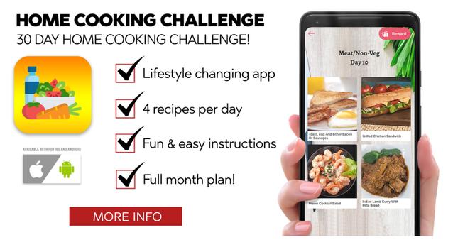 Home Cooking Challenge 1 تصوير الشاشة