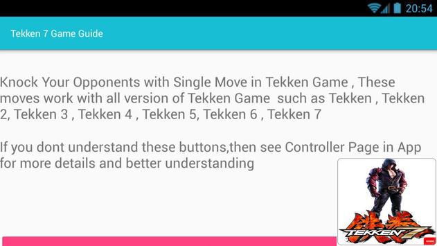 Tekken 7 Game Guide screenshot 5