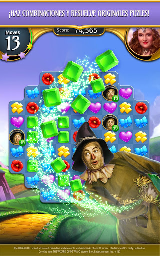 The Wizard of Oz Magic Match 3 screenshot 14