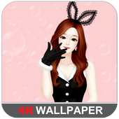 Cute Laurra Girl Wallpapers icon