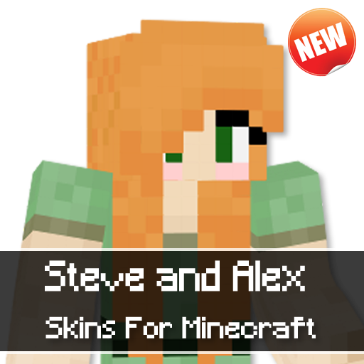 Steve and Alex Skins for Minecraft PE icon