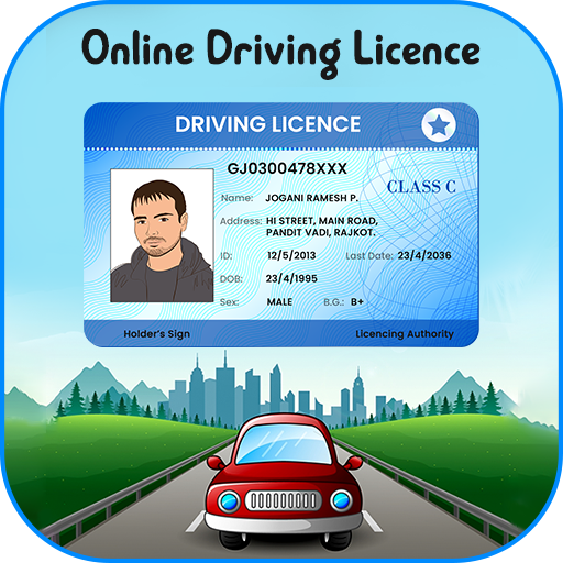 Online Indian Driving License Apply Guide icon