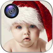 Christmas Photo Editor Santa icon