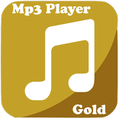 Music Player Plus – Gold icon