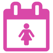 Mentrual cycle calculator icon
