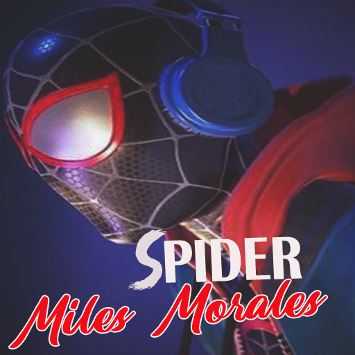 Spider Hero Rope Man Miles Morales HD Wallpaper icon