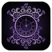 Gold Classic Clock icon