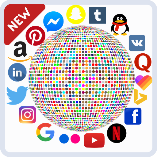 Social media browser app 2021 - All social media icon