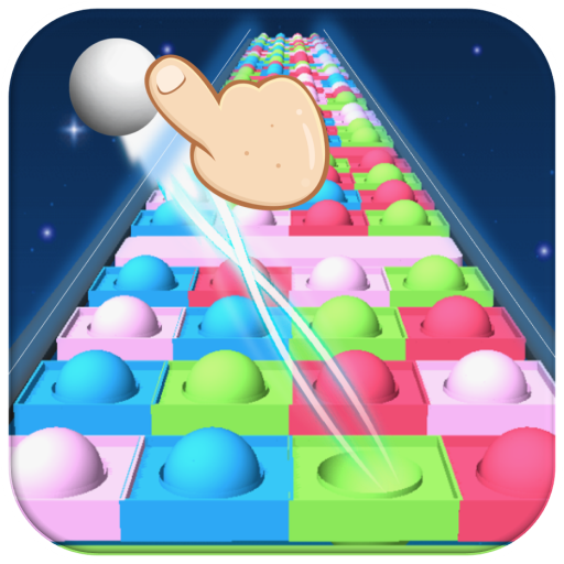 Pop It 3D Jump Ball Game Relaxing Fidget Helix icon