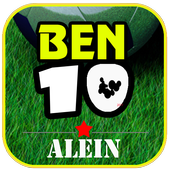 Ben Hero vs aliens and robot icon