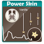 Vanilla Poweramp Skin أيقونة