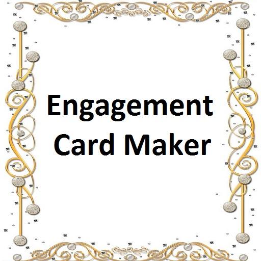 Engagement Invitation card Maker free icon