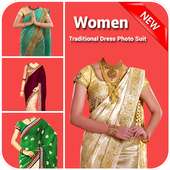 Women Traditional Dress Photo Suit on 9Apps