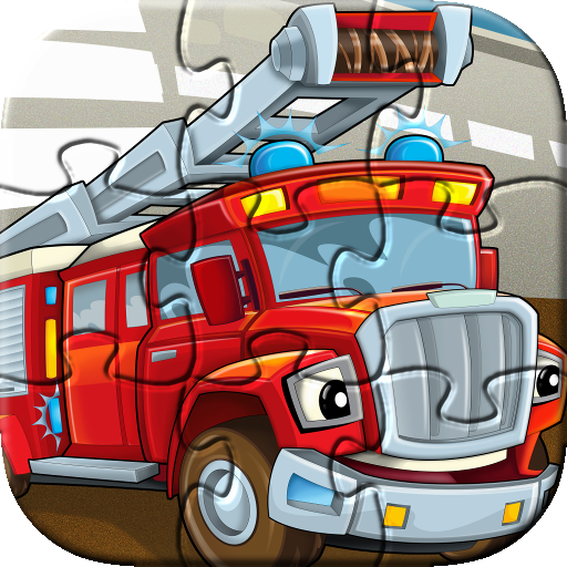 Cars for Kids: Puzzle Games ❤️🚗🚒🚚🚜🚌🚁✈️ أيقونة