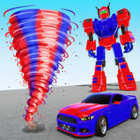 Air Robot Tornado Transforming Robot Games on 9Apps