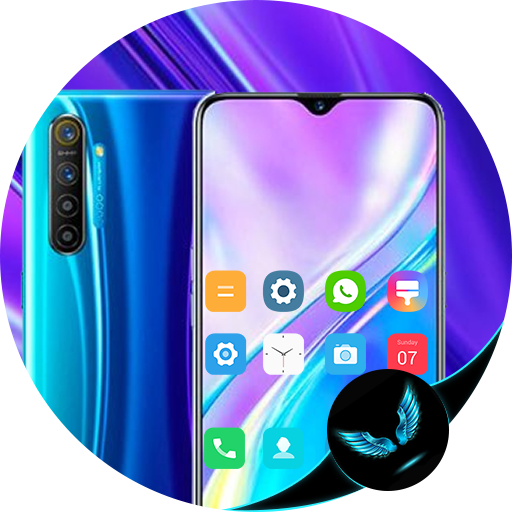 launcher Colorful theme for Realme Xt pro icon