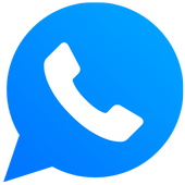 Prank واتساب أزرق إصدار الأخير أيقونة
