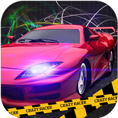 Crazy Racer 3D Car icon