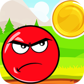 red ball 5: bounce classic icon