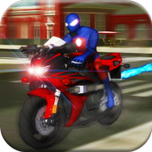 Moto Spider Hero Racing icon