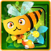 Fresh Flowers Bee Match 3 icon