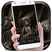 gold silk black keyboard golden grace royal on 9Apps