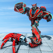 Spider Air Robot Transformation Multi Spider Fight icon