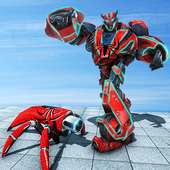 Spider Air Robot Transformation Multi Spider Fight