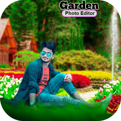 Garden Photo Editor - Cut Paste Photo icon