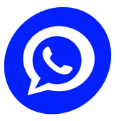 واتس آب بلس الازرق أيقونة