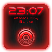 Go Locker Theme Red Tech أيقونة