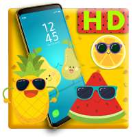 Cute Delicious Fruit APUS Live Wallpaper on 9Apps