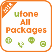 2018 All Ufone Packages icon