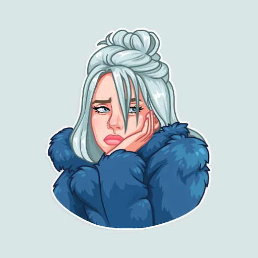 Billie Eilish Stickers for WhatsApp icon