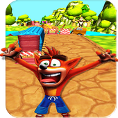 Subway Crash Jungle Bnadicoot 3D Dash icon